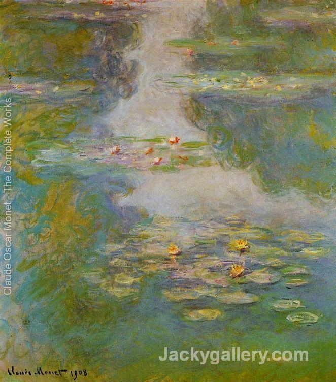 Water-Lilies by Claude Monet paintings reproduction